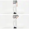 Jeans acampanados para hombre de comercio exterior transfronterizo para primavera y otoño, estilo de calle alto americano, geniales y elegantes, corte limpio, patchwork, pantalones de algodón rectos adelgazantes
