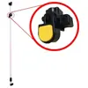 Accesorios para Tiendas de Campaña Puesto Plegable para Exteriores Toldo Parasol de Cuatro Patas Paraguas Grande Piezas de Plástico Interruptor Base de Goma Conector de Clip para Pie