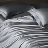 Juego de ropa de cama auténtico de algodón egipcio de fibra larga de 100 hilos, cuatro piezas, lujo ligero con sensación de alta gama, juego de ropa de cama premium 100% algodón puro Clase A 4