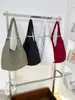 Bolsa de Ombro Estilo Coreano Estilo Ins Grande Capacidade Bolsa Tote Relaxada Bolsa de Meia-Lua Acolchoada Bolsa Hobo de Braço ou Mão