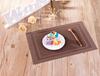 Tapete de Isolamento Térmico Tapete de Mesa de Jantar Tapete para Jantar Ocidental Pano de Comida Tapete Anti-Manchas Tapete para Pratos e Tigelas Tapete Impermeável para Pratos de PVC Tapete para Copos Doméstico