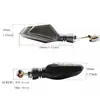Luz de Giro LED para Motocicleta 12v Luz Decorativa para Coche Eléctrico Accesorios Modificados Luz de Dirección de Agua Y-004