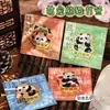 Marcador de Metal Panda Huahua, Artesanías Estilo Chino, Marcador Lindo Estudiante Cultural y Creativo Regalo, Clip para Libros Hueco Souvenir