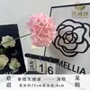 Hortênsia Grande de Haste Única Flores Artificiais Buquê Flores de Seda Flor Artificial Decoração de Salão de Cerimônia de Casamento Flor Sala de Estar Quarto Decoração Atacado