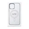 Caixa de embalagem para capa de celular Capa com sucção magnética para celular Apple Embalagem de capa de couro tipo blister para iPhone 13/15 Caixa de papelão Novo
