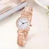 Productos de Venta Caliente Transfronterizos, Suministro Directo de Fabricantes, Relojes de Correa de Acero Modernos y Elegantes, Relojes de Cuarzo para Mujer, Relojes para Mujer al por Mayor