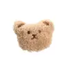 Lindo oso creativo accesorios para el cabello tridimensional pasador accesorios de decoración para ropa accesorios de muñeca de algodón fabricantes de broches al por mayor