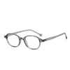 Armazón de Gafas Ultra Ligero 47 Retro Ovalado Marco Pequeño Nerd Femenino Cara Lisa Celebridad de Internet Gafas Anti Luz Azul 6652 Gafas