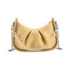 Llegada Nueva 2021 Bolso de Moda Plegado con Perlas Transparentes Estilo Coreano Simple Casual Bolso Cruzado para el Hombro para Mujer