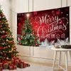 Tela de Fondo para Navidad 2027 Venta Caliente Transfronteriza Fondo Fotográfico Decoración de Fiesta Tela Colgante Fábrica de Origen Múltiples Estilos Disponibles