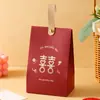 Caixa de doces de casamento caixa de presente fresca estilo chinês para minha família