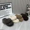 Chinelos femininos fofos, com sola grossa, antiderrapantes, quentes, adequados para uso interno e externo, nova coleção outono/inverno 2026, estilo casual, confortáveis de usar