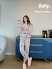 Conjunto Cálido de Hadas Forro Polar Coral Invierno Suelto Forro Polar de Doble Cara Casual Gente Perezosa Hogar Pijama Cálido Conjunto de Dos Piezas para Mujer
