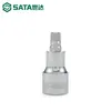 Sata Shida Dafei Soquete de Chave de Fenda 12 Cantos Flor de Ameixa 12,5mm Ferramenta de Broca Soquete de Chave de Catraca Estendida