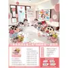 Decoración de Propuesta de Crayon Shin-chan Interior Día de San Valentín Dibujos Animados Creativo Lindo Atmósfera de Confesión Globos Accesorios Tablero KT