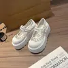 Sandalias de Plataforma Cerradas de Malla Transpirable con Lunares Estilo Veraniego 2026 Nuevos Zapatos Mary Jane Estilo Hada de Verano