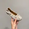 Zapatos planos bajos estilo ballet para mujer, nueva colección primavera y otoño 2026, perfectos para combinar con faldas, zapatos Mary Jane, mocasines de noche