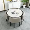 Juego Simple de Mesa y Sillas para Recepción, Mesa de Negociación, Mesa y Sillas para Recepción de Tienda de Uso Comercial, Mesa Redonda Pequeña para Oficina y Ocio