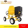 Betoneira vertical pequena multi-função tanque de mistura diesel elétrico empurrador manual para canteiro de obras e fazenda