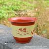 Novo Estilo Vaso de Flores Paisagem Vaso de Flores Sala de estar Interior Varanda Mudas Bonsai Vaso de Flores de Resina Anti-cerâmica Vaso de Flores de Plástico