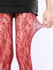 Medias Retro Marrón Maillard para Mujer Primavera y Otoño Calcetines de Fondo Lolita Encaje Seda Blanca Pequeña Medias de Red Sexy