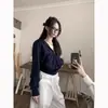 Sudadera corta con capucha personalizada para mujer, nuevo estilo otoño 2026, fina y de corte holgado, estilo coreano de principios de otoño, adecuada para figuras petite