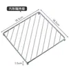 Tapete resistente ao calor de aço inoxidável para rack de vapor de cozinha, bancada, mesa de jantar, caçarola, tapete resistente ao calor de ferro forjado, tapete para panela, sousplat anti-queimadura e à prova de calor