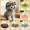 Sombreros novedosos para mascotas transfronterizos, bufandas tejidas, bufandas hechas a mano y conjuntos de baberos para perros y gatos - perfectos para disfraces, accesorios y sesiones de fotos