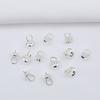 Retenção de cor 14K Pack Ouro Grande Agulha de olho de ovelha Meio furo Bead Holder Acessórios diy Brincos feitos à mão Material Pérola Pingente Titular