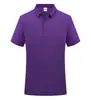Camisa Polo para Hombre con Cuello de Solapa, Top de Manga Corta de Comercio Exterior, Camisa Publicitaria con Logo Personalizado, Uniforme de Equipo, Ropa de Trabajo