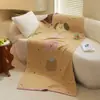 Toalla de Baño de Gasa de Algodón de Cuatro Capas Transfronteriza Toalla Aumentada Manta Pequeña de Verano para Cochecito de Bebé Toalla Envolvente para Niños