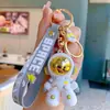 Llavero de Astronauta de Moda Figura de Dibujos Animados Linda para Bolsos y Llaves del Coche Colgante a la Moda Directo del Fabricante