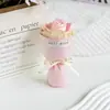 Mini Ramo de Bolsillo de Rosas, Regalo de Navidad para Novia, Regalo de Mano, Flores de Gypsophila Seca, Souvenir al por Mayor