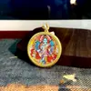 Hotong Tíbet Nepal Thangka Pintado a Mano Puro Tara Verde 3.5 Núcleo