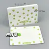 Cartão de Cumprimentos Trevo de Quatro Folhas Cartão de Mensagens Estilo Ins Estética de Alto Valor Cartão Rígido Presente Comemorativo de Aniversário para Estudante Cartão Postal
