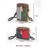 Bolso bandolera Cuero genuino Primera capa Piel de vaca Bolso de mujer Mini Casual Pequeño Bolso cuadrado para mujer Sencillo Monedero para madre de mediana edad