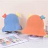 Gorro de bebé para bebé, bonito y súper bonito, gorro de pescador tejido para primavera y otoño para niños, estilo coreano, de moda para otoño e invierno para niños y niñas.