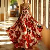 2026 Verano Transfronterizo Europeo y Americano Nuevo Estilo Amazon Sin Mangas Sexy Estampado Vestido Largo Moda Casual Vestido de Tirantes Finos