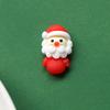 Navidad Muñeco de Nieve Campana Papá Noel Lindo Parche de Resina diy Hecho a Mano Horquilla Accesorios para el Cabello Accesorios para Funda de Teléfono