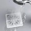 Red de filtro de pelo para desagüe de baño doméstico, tapón de desagüe multifuncional y práctico para la salida de desagüe del inodoro