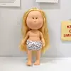 Solo AccesoriosMuñeca Española de Papa Mia de 24 CM con Pantalones Cortos con Adorno de EncajeBody Anti-Manchas Muñeca MIA