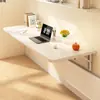 Escritorio Plegable Mesa Plegable de Pared Escritorio de Estudio de Pared Escritorio Colgante de Pared para Balcón Transfronterizo