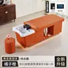 Cama de Lavar Cabelo para Exportação Transfronteiriça para Barbearias, Cama de Massagem Beauty com Vapor de Circulação de Água Especializada com Aquecedor de Água Integrado