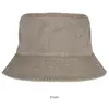 Sombrero de Pescador Nuevo Estilo Algodón Puro Estampado Personalizado Europeo y Americano Transfronterizo para Viajes al Aire Libre, Transpirable, Sencillo, Moderno, Sombrero de Sombrilla y Protección Solar