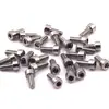 Tornillos para portabidones de bicicleta de montaña, Tornillos Allen internos para bicicleta, Tuercas, Tornillos de acero inoxidable para portaequipajes trasero M5*12