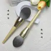 {Dropshipping} Pincel de Pó Fofo, Pincel para Blush e Pó Facial de Mel, Cabo com Cerdas Macias e Suaves, Alto Brilho, um Pincel de Maquiagem Portátil