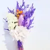Corsage Casamento Flores Secas Flores Eternas Mini Buquê Casamento Feriado Presente Acessórios de Decoração Conjunto Completo Família Atacado