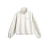 Ru-Meng Estilo japonês Trendy Brand Letter Bordado Meio zíper Pullover Sweat Masculino e Feminino Cleanfit Collar Casual Top Trendy