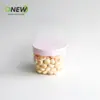 Garrafa de Noz com Formato Especial de 300ml Pote de Biscoitos Garrafa de Lanche Pequeno Pão Cozido Pote de Lanche para Bebê Garrafa de Frutas em Conserva Garrafa com Tampa de Alumínio Transparente
