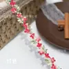Fábrica de Origem Estilo Étnico Gradiente Multicolorido Tingimento Bordado Renda Solúvel em Água Bordado Vazado Disponível para Comércio Exterior Atacado
